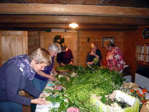 Selbst einen Türkranz binden 2010