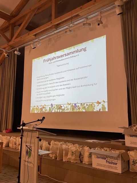 Frühjahrsversammlung 2025