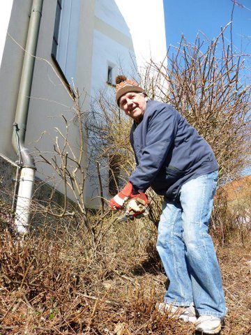 Sauber um die Kirche 2013